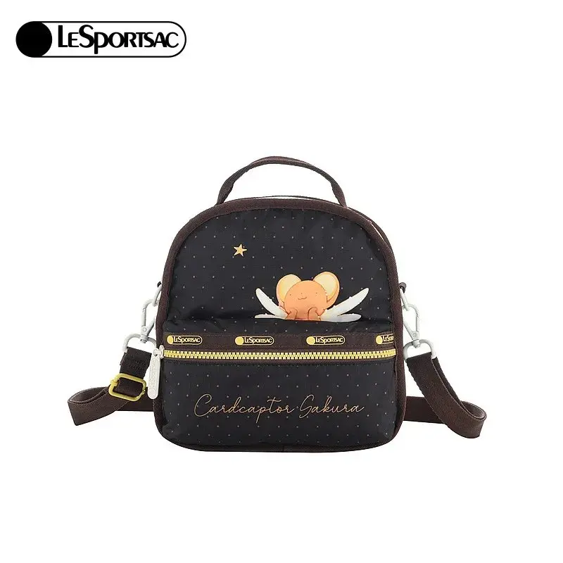 LeSportsac 26 New CLAMP Series Magic Card Sakura Commuter Single Shoulder Crossbody Backpack
