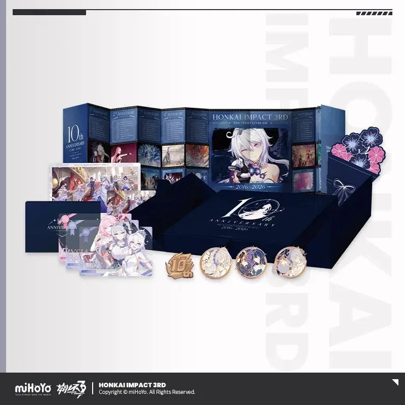 [miHoYo Honkai Impact 3] 10th Anniversary Star Invitation Dress Series Commemorative Gift Box miHoYo