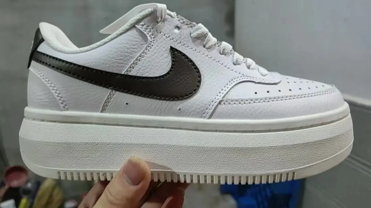 Putian Pure Original Court Low-top Pure White Height-increasing Thick-soled Men's and Women's Sports Leisure Wear-resistant Board Shoes