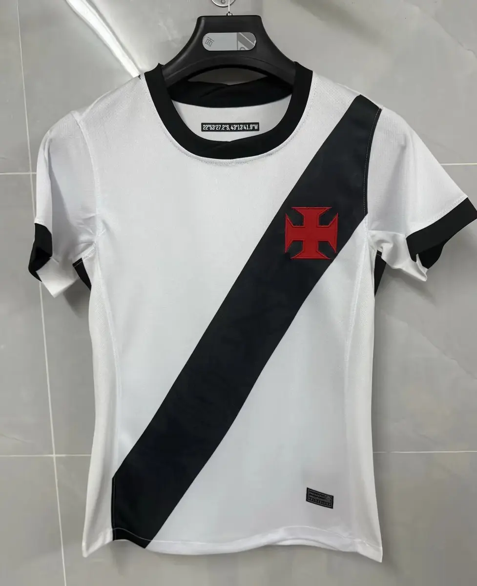 Spot distribution of Brazilian league 2526 Vasco Da G Ma home and away football uniforms men's and women's training uniforms